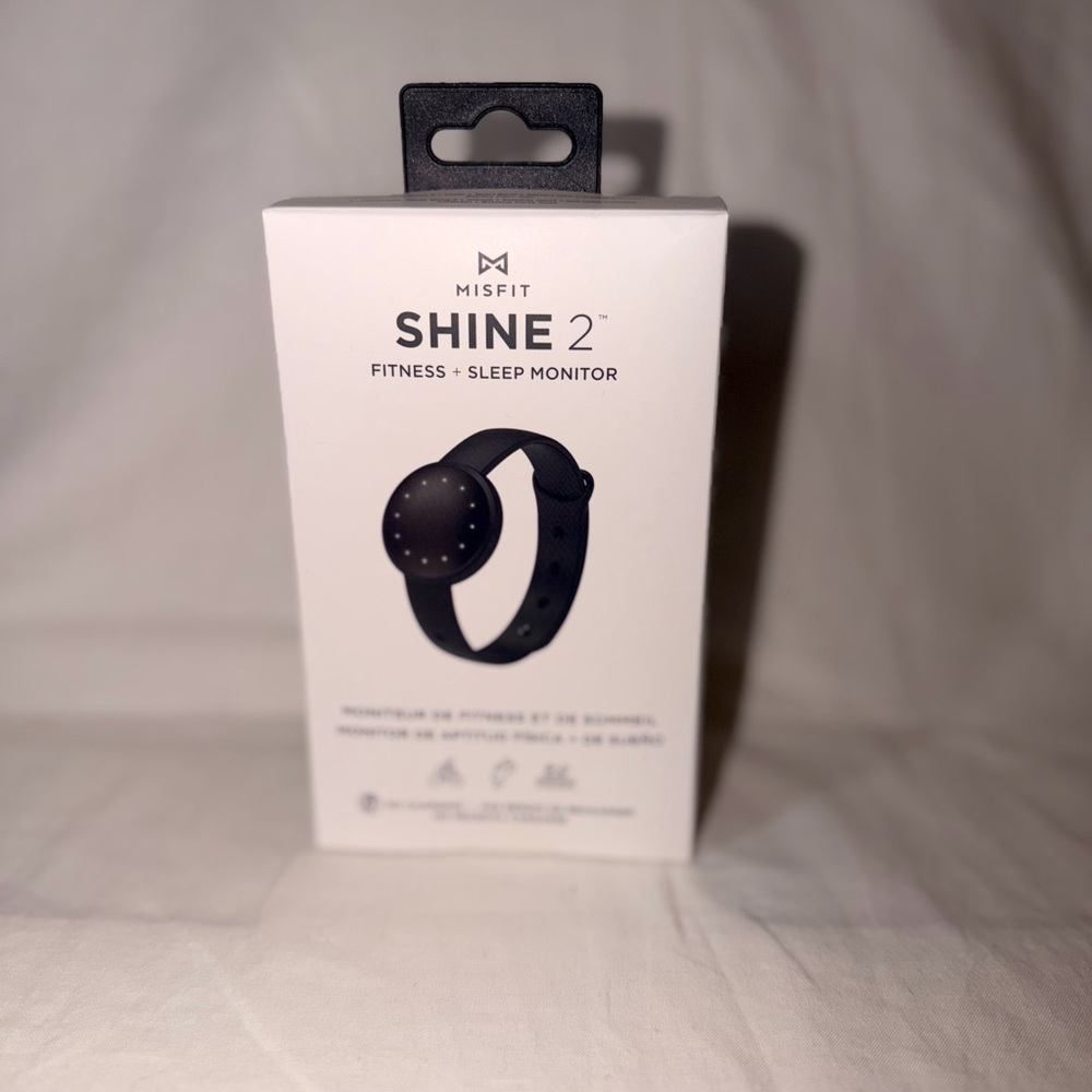 Misfit Shine 2 Fitness + Sleep Monitor – Black – New in Box